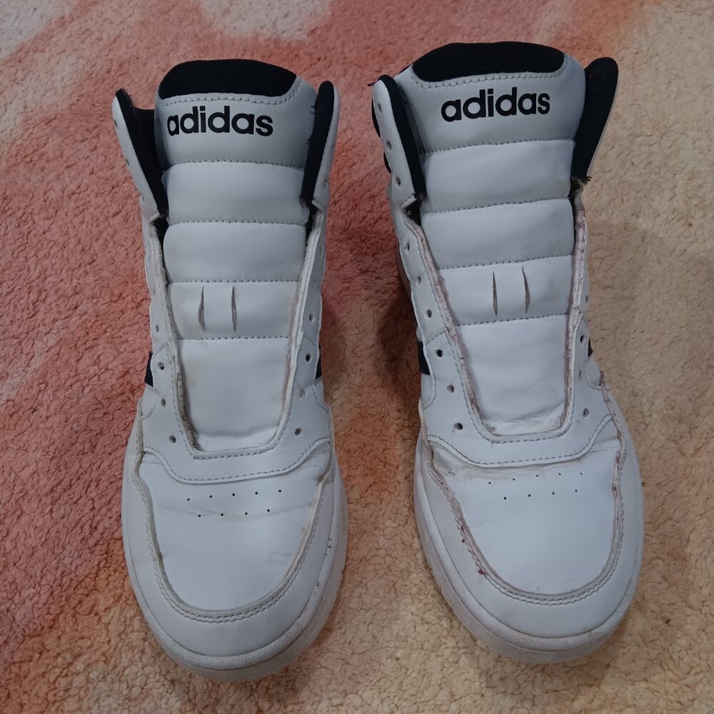 Womans Adida High top sneakers / pink / white / Size 8 - Picture 10 of 11